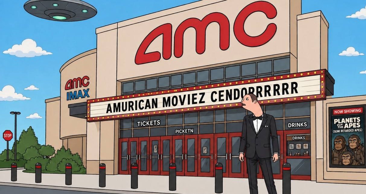 UFO at the AMC theater